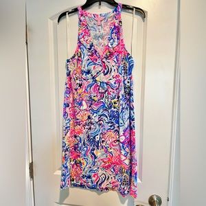 SOLD EUC! LILLY PULITZER So Sofishticated Shay Dress - Size L Large